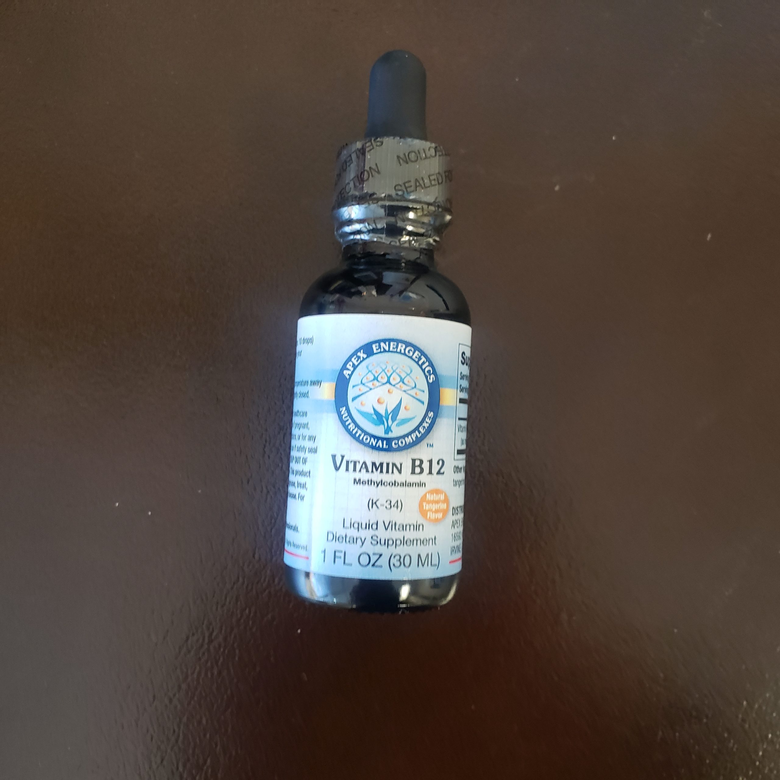 Vitamin B12 Liquid- 1 Fl. Oz.(Apex)