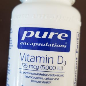 Vitamin D3 125 mcg (5,000 IU) 120 Capsules