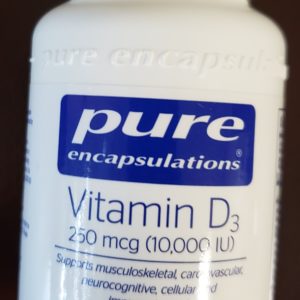 Vitamin D3 250 mcg (10,000 IU) 120 Capsules