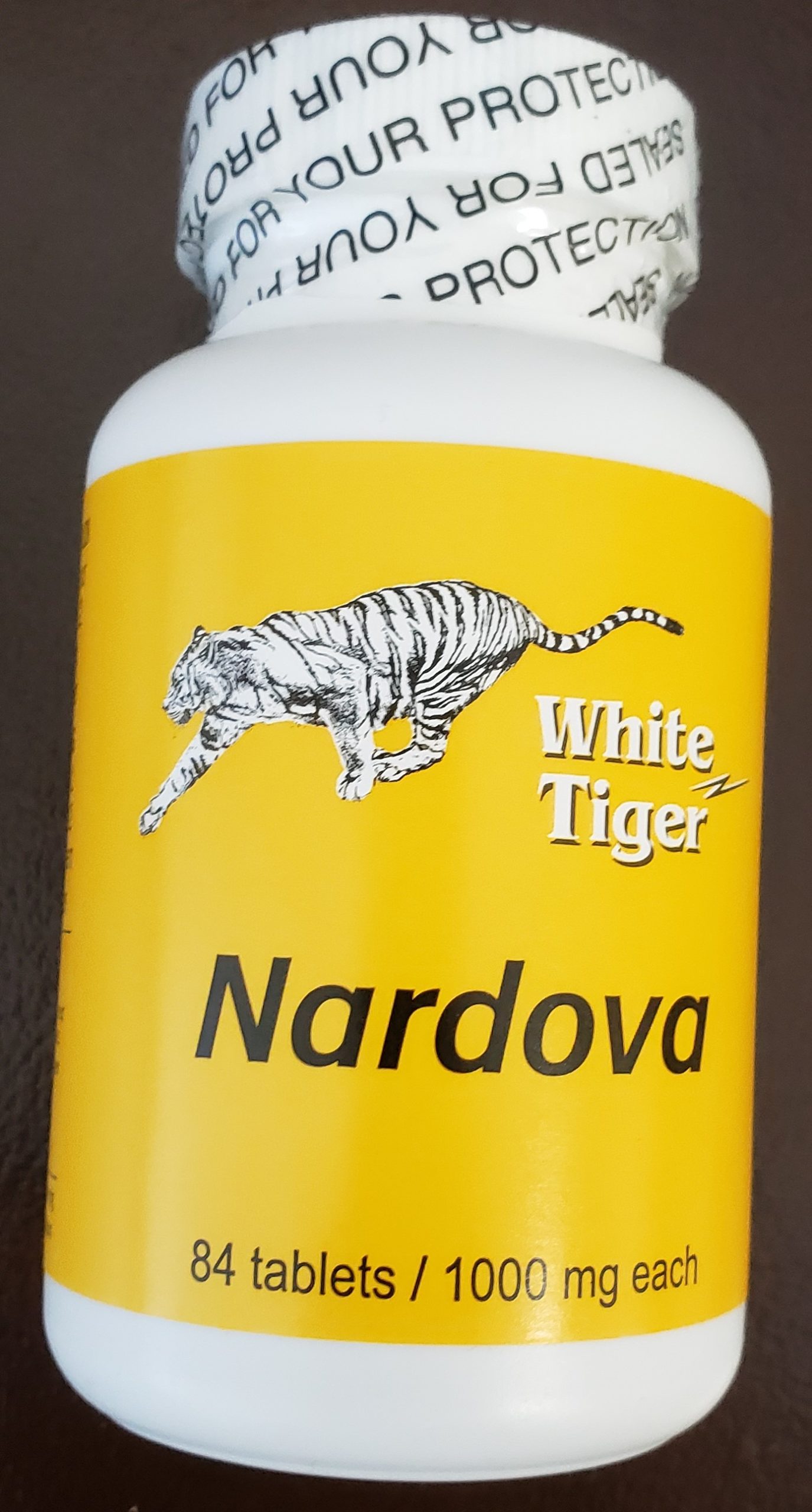 Nardova (White Tiger) 84 Tablets