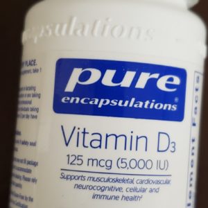 Vitamin D3 125 mcg (5,000 IU) 60 Capsules